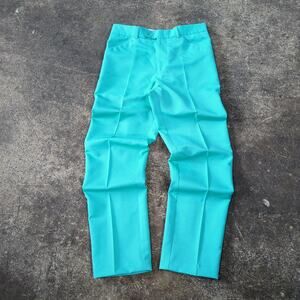 Stromberg Golf Pants Mens 30x31 Blue Teal Moisture Wicking Portugal Performance